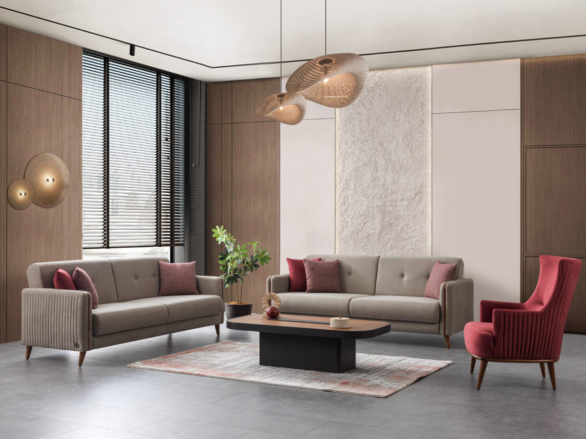 Ahenk 2 Sofa Set